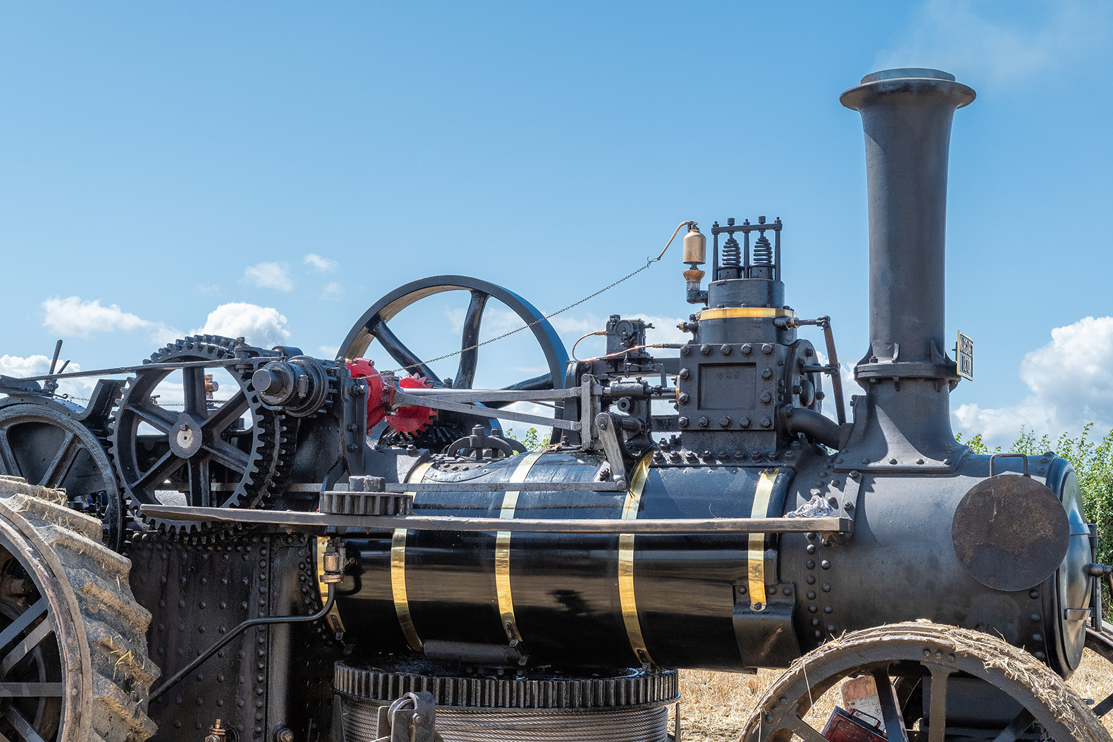 We raised funds for local charity at Fairford’s Steam, Classic & Retro Show